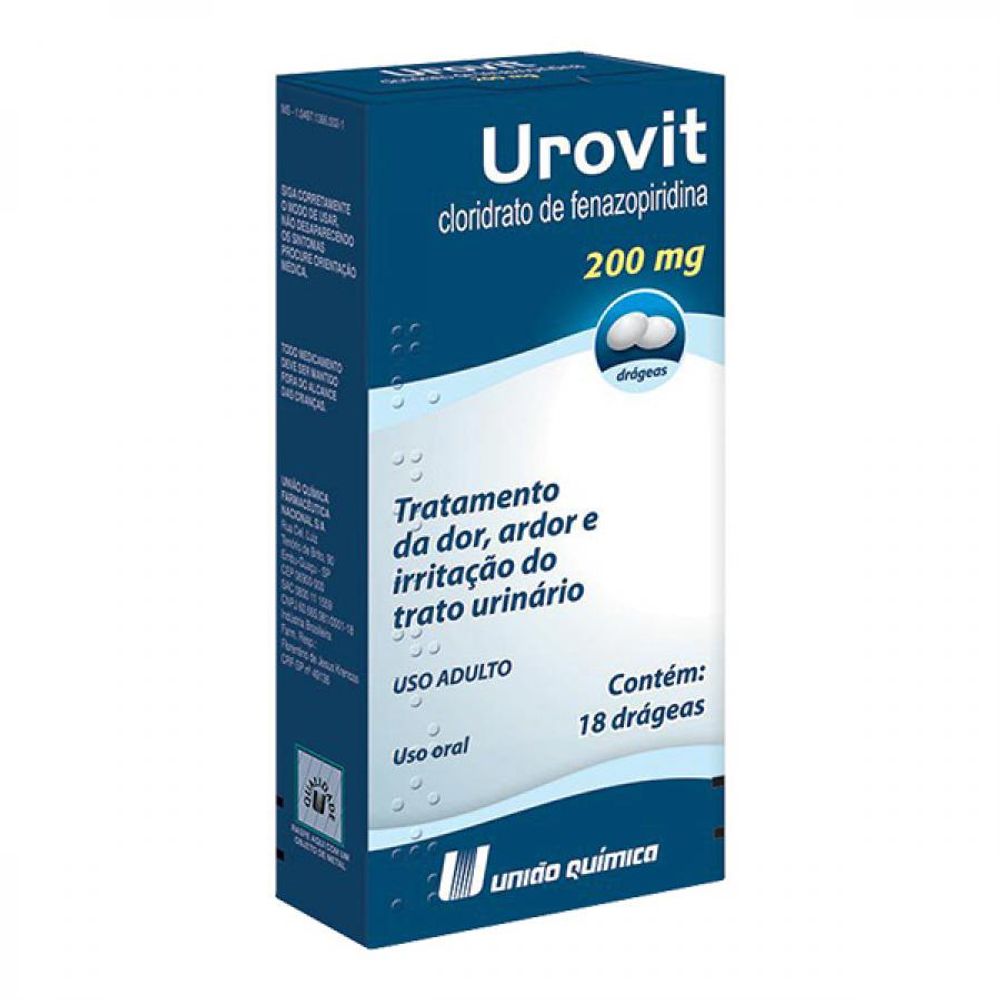 Urovit-200mg-Com-18-Drágeas - farmagora