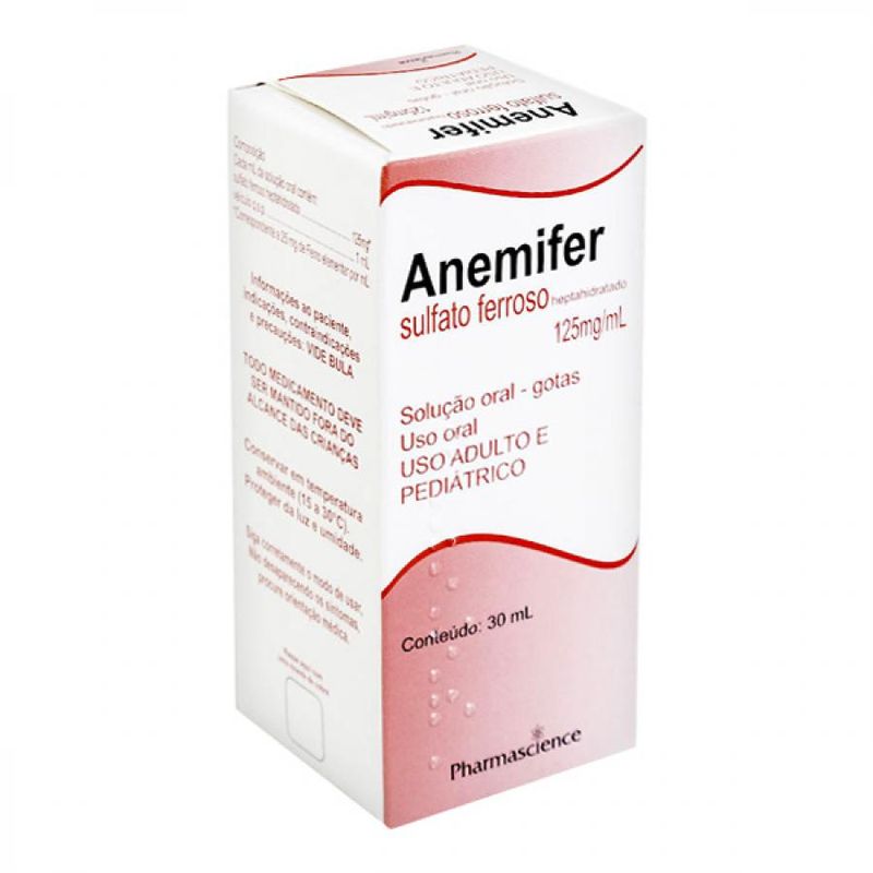 Anemifer 125mg Gotas 30ml Farmagora Anemifer 125mg Gotas 30ml Farmagora