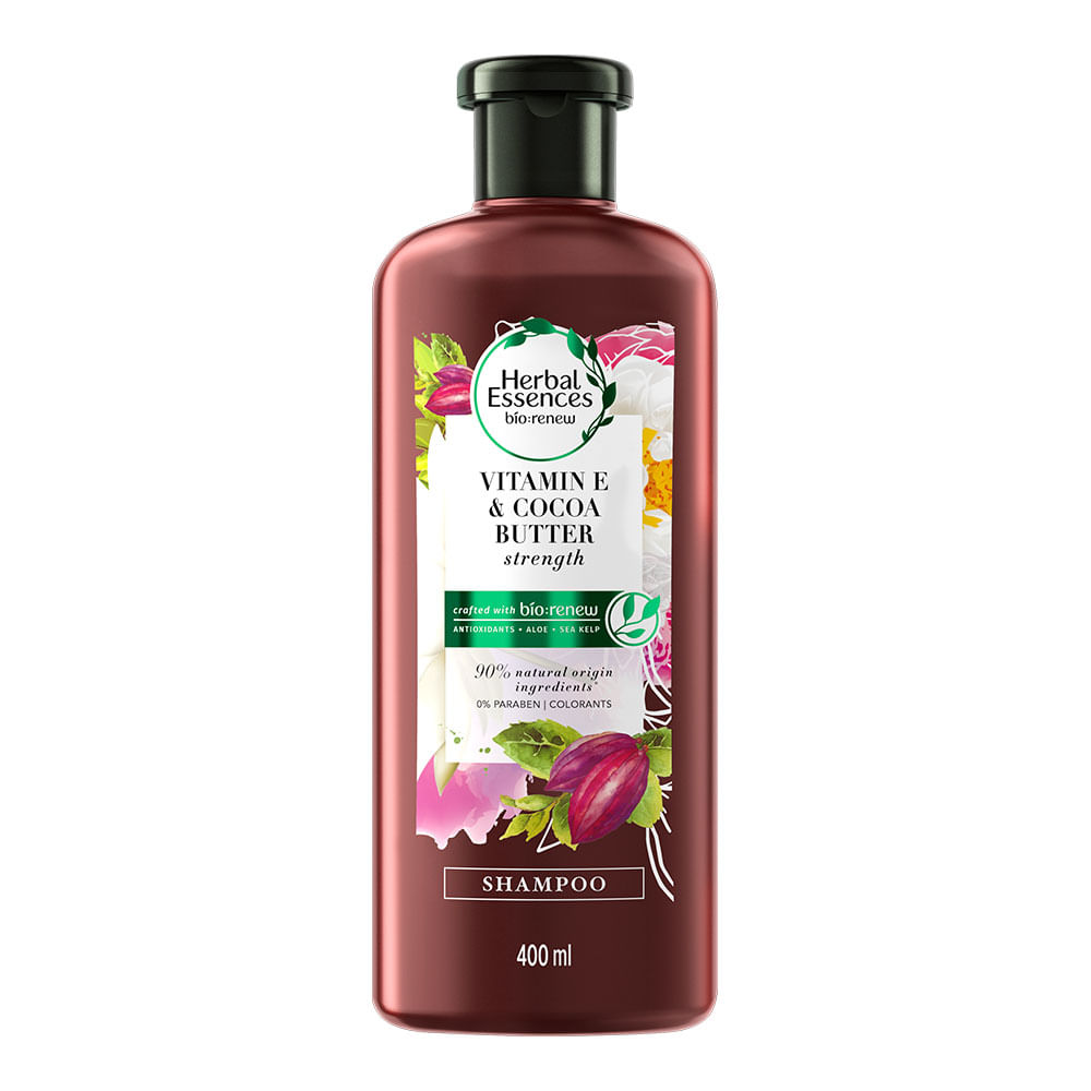 Shampoo Herbal Essences Vitamin E E Cocoa Butter 400ml farmagora
