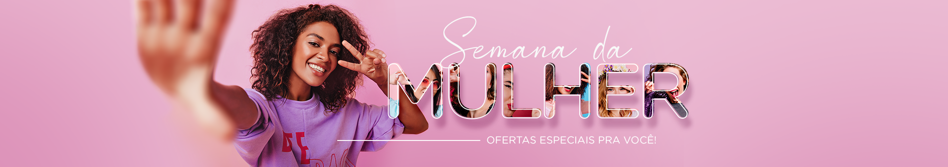 Banner Semana da Mulher