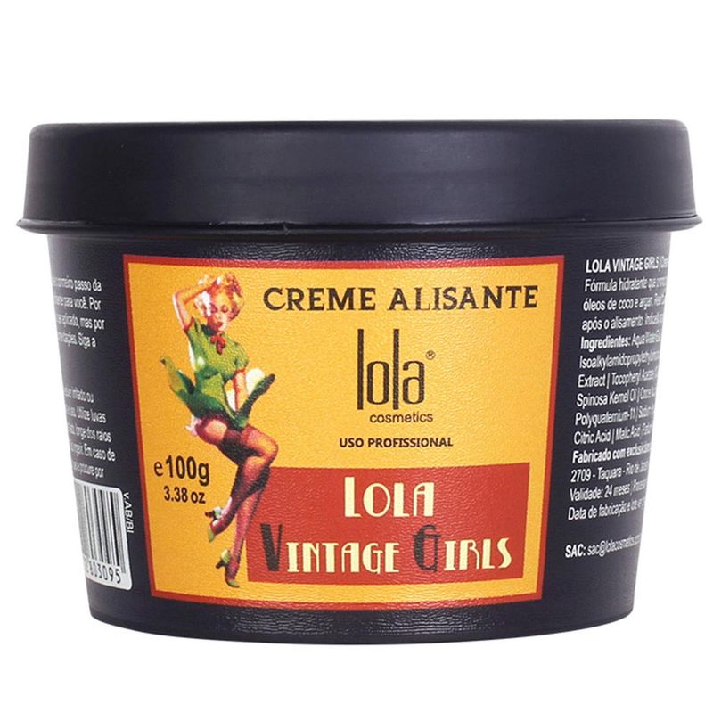 Creme-Para-Cabelo-Lola-Vintage-Girls-Alisante-100g