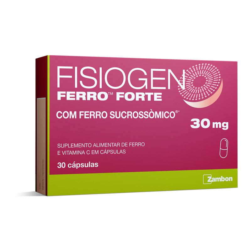 Fisiogen-Ferro-Forte-Com-30-Capsulas-30mg