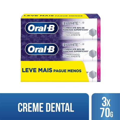 Creme-Dental-Oral-b-3d-White-Brilliant-Fresh-Leve-3-Pague-2-70g