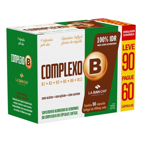 Complexo-B-Lasanday-Leve-90-Pague-60-400mg-Especial