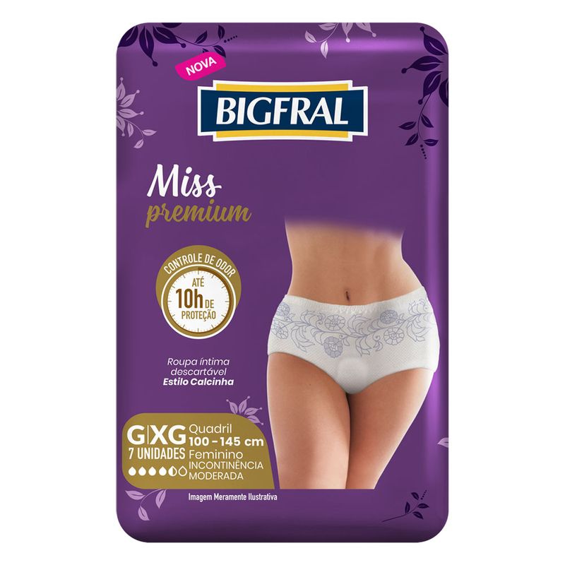 Roupa-Intima-Bigfral-Com-7-Unidades-Miss-Premium-G-xg Roupa-Intima-Bigfral-Com-7-Unidades-Miss-Premium-G-xg