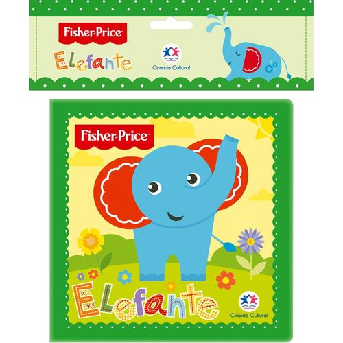 Livro-De-Banho-Fisher-Price-Com-1-Elefante