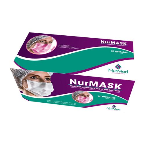 Mascara-Nurmask-Com-50-Tripla-Com-Elastico-Rosa