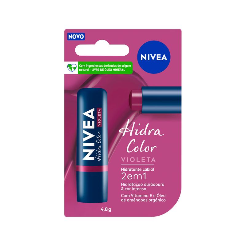 Protetor-Labial-Nivea-Hidra-Color-48gr-Violeta
