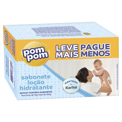 Sabonete-Pom-Pom-Locao-Hidratante-Leve5-Pague4-Unidades-De-80g