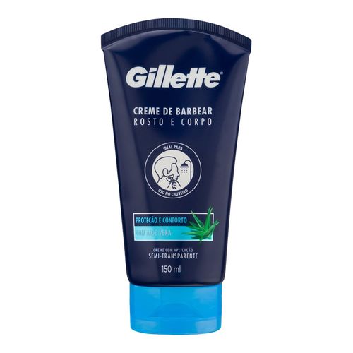 Creme-Gillette-Barbear-150ml-Aloe-Vera