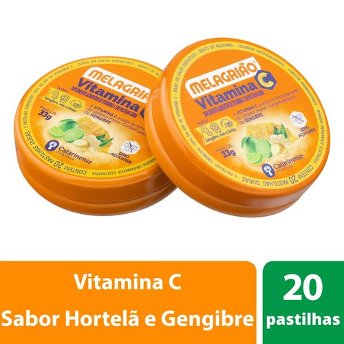 Melagriao-Pastilha-De-Vitamina-C-Limao-Mel-E-Gengibre---Lata-Com-20--Pastilhas