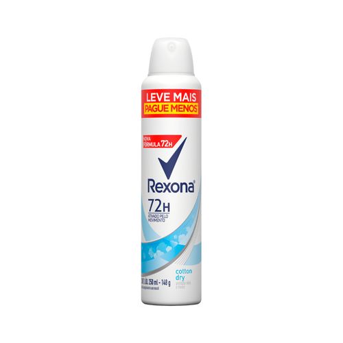 Desodorante-Rexona-Feminino-250ml-Leve-pague--Aerossol-Cotton-Dry--Especial