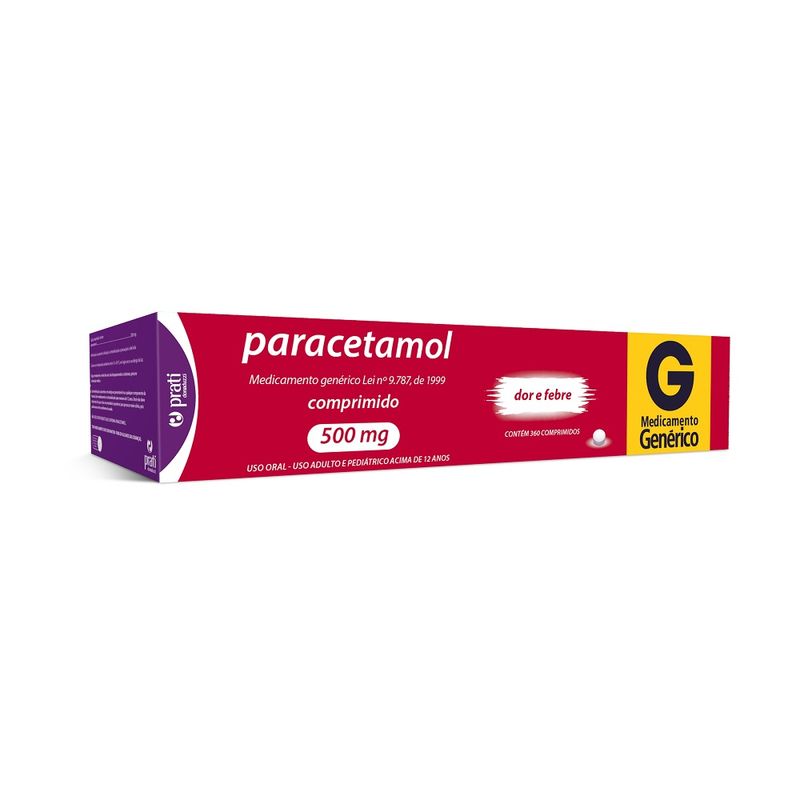 Paracetamol-Prati-500mg-Com-10-Comprimidos-Gen Paracetamol-Prati-500mg-Com-10-Comprimidos-Gen