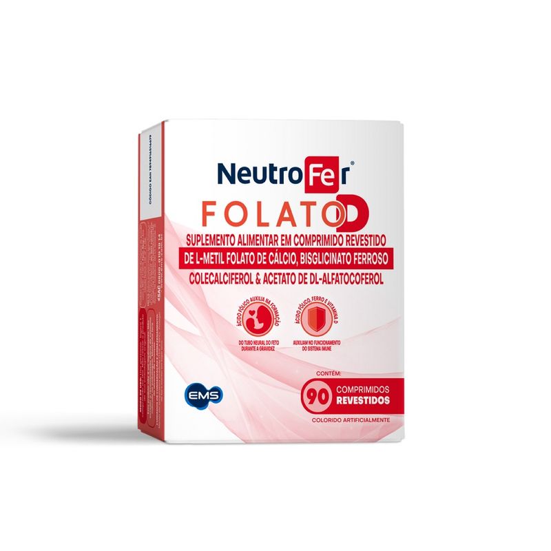Neutrofer-Folato-D-Com-90-Comprimidos-Revestidos