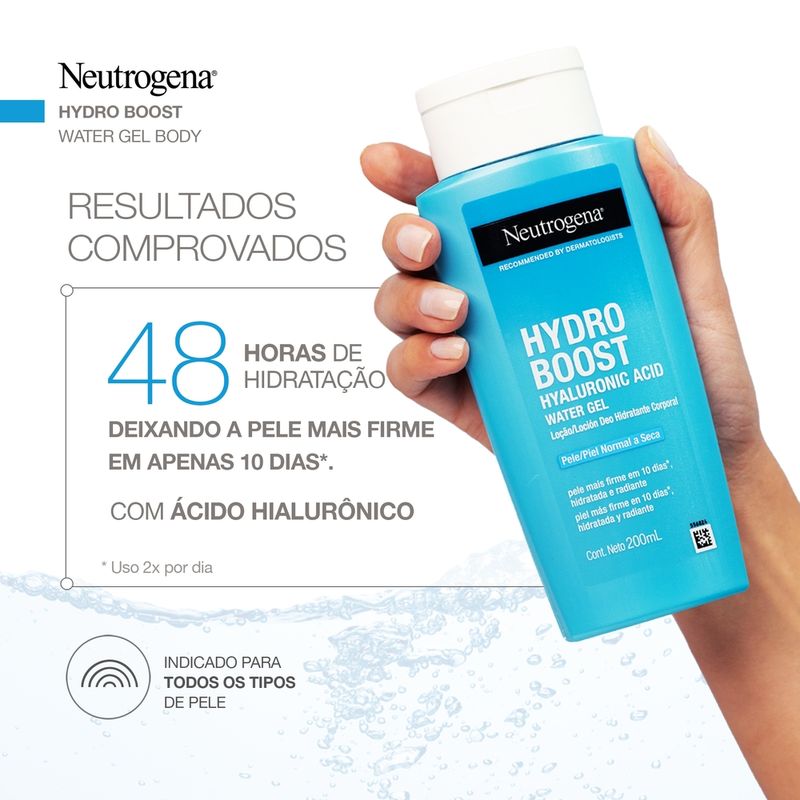 Hidratante Corporal Neutrogena Hydroboost Gel Cream 200ml Farmagora 6091