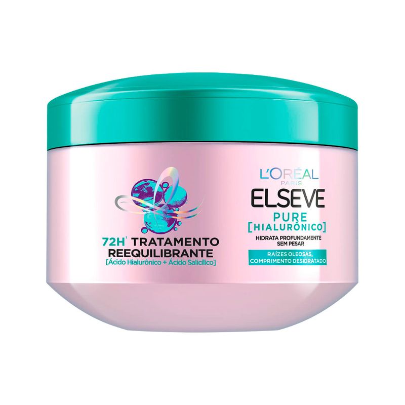 Creme-Para-Tratamento-Elseve-300gr-Pure-Hialuronico