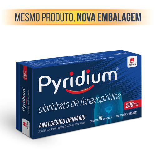 Pyridium-200mg-Com-18-Drageas