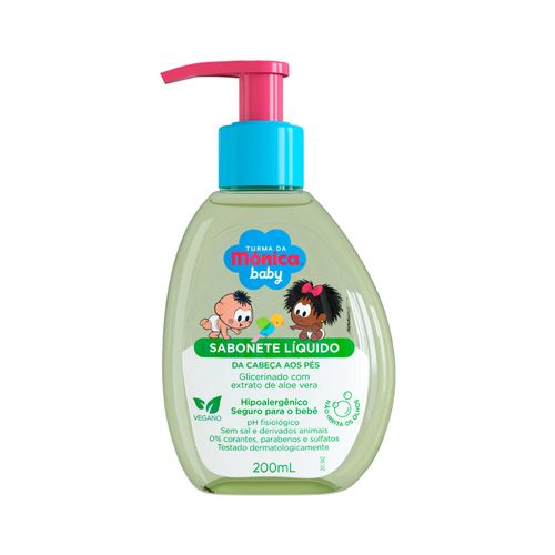 Sabonete-Turma-Da-Monica-Baby-Liquido-200ml-Glicerina-Aloe-Vera