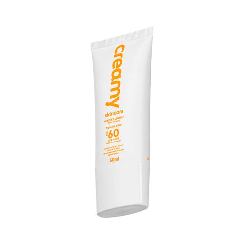 Creamy-Skincare-Protetor-Solar-Watery-Lotion-50ml-Fps60-Locao