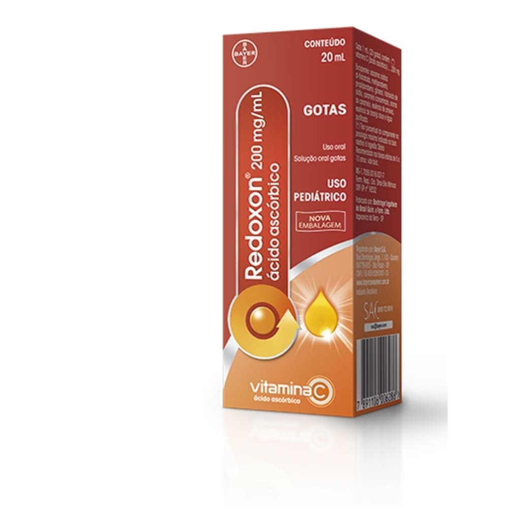 Redoxon Vitamina C Para Bebes Em Gotas 20ml - farmagora