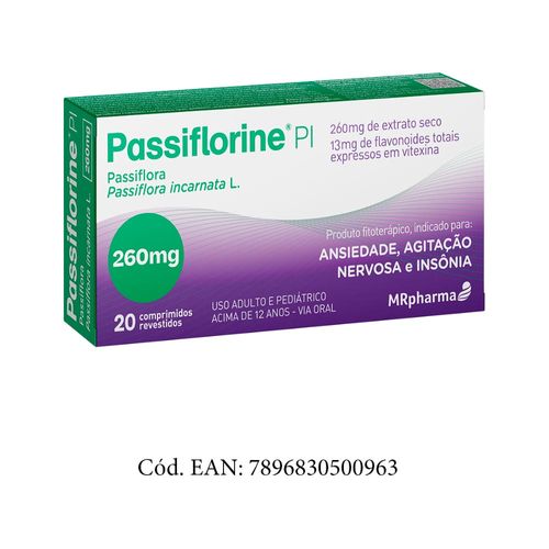 Passiflorine-Pi-Com-20-Comprimidos-Revestidos-260mg