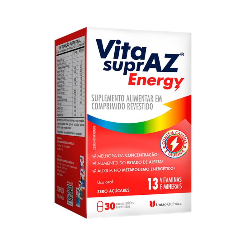 Vita-Supraz-Energy-Com-30-Comprimidos-Revestidos