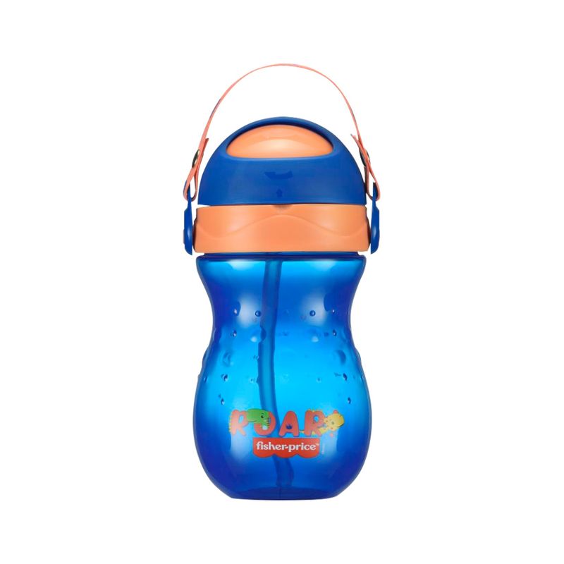 Copo-Playful-Fisher-Price-360ml-Com-Canudo-Azul-Roar