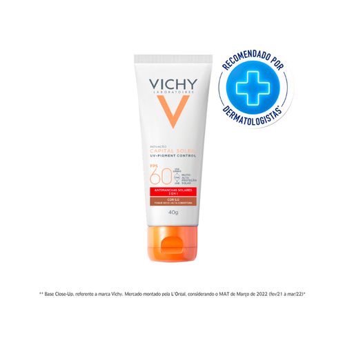 Vichy-Capital-Soliel-Uv-pigment-Control-40gr-Fps60-Cor-5.0