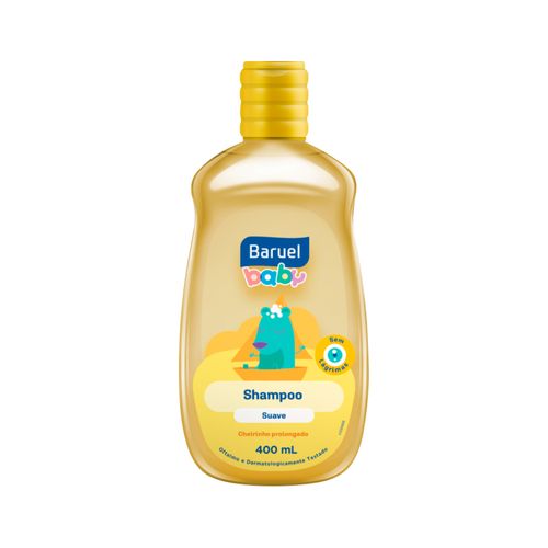 Shampoo-Baruel-Baby-400ml-Suave
