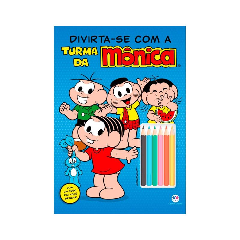 Livro-Turma-Da-Monica-Com-1-Divirta-se-Com-A-Turma-Da-Monica