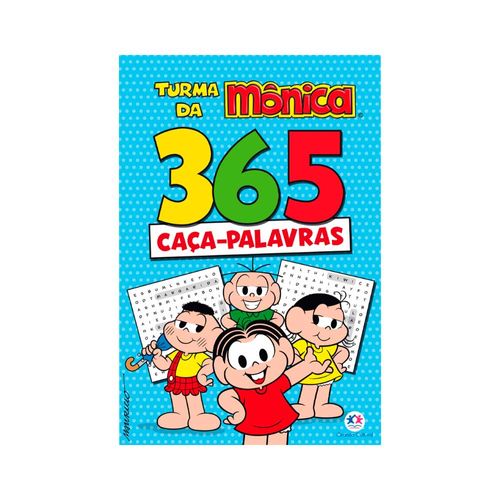 Livro-Turma-Da-Monica-Com-1-365-Caca-palavras