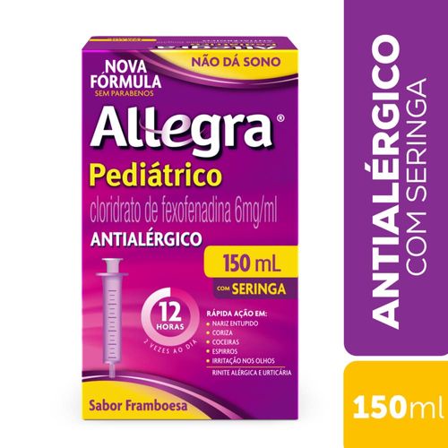 Antialergico-Infantil-Allegra®-Pediatrico-6mg-ml-Suspensao-Oral-150ml
