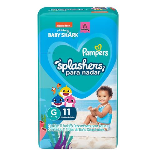 Fralda-Pampers-Splashers-Com-11-Tamanho-G