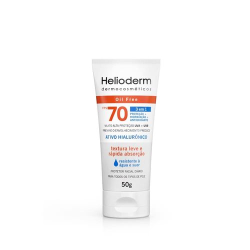 Protetor-Solar-Helioderm-Dermocosmeticos-50gr-Fps70-Oil-Free