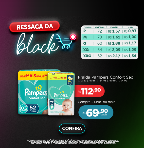Pampers - 20/11 a 01/12