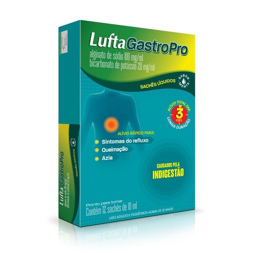 Antiacido-Luftagastropro-Sache-Liquido---12-Saches-De-10ml