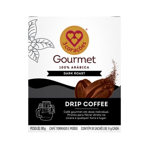 Cafe-Drip-Coffee-3-Coracoes-Gourmet-10gr-Dark-Roast