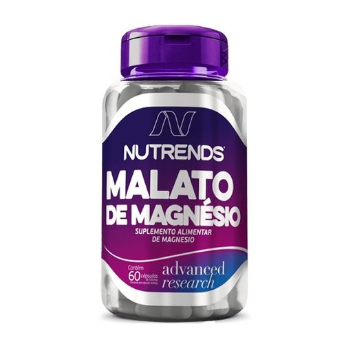 Malato-De-Magnesio-Nutrends-550mg-Com-60-Capsulas