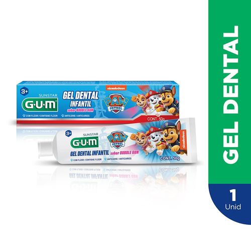 Gel-Dental-Gum-Patrulha-Canina-50gr-Com-Fluor