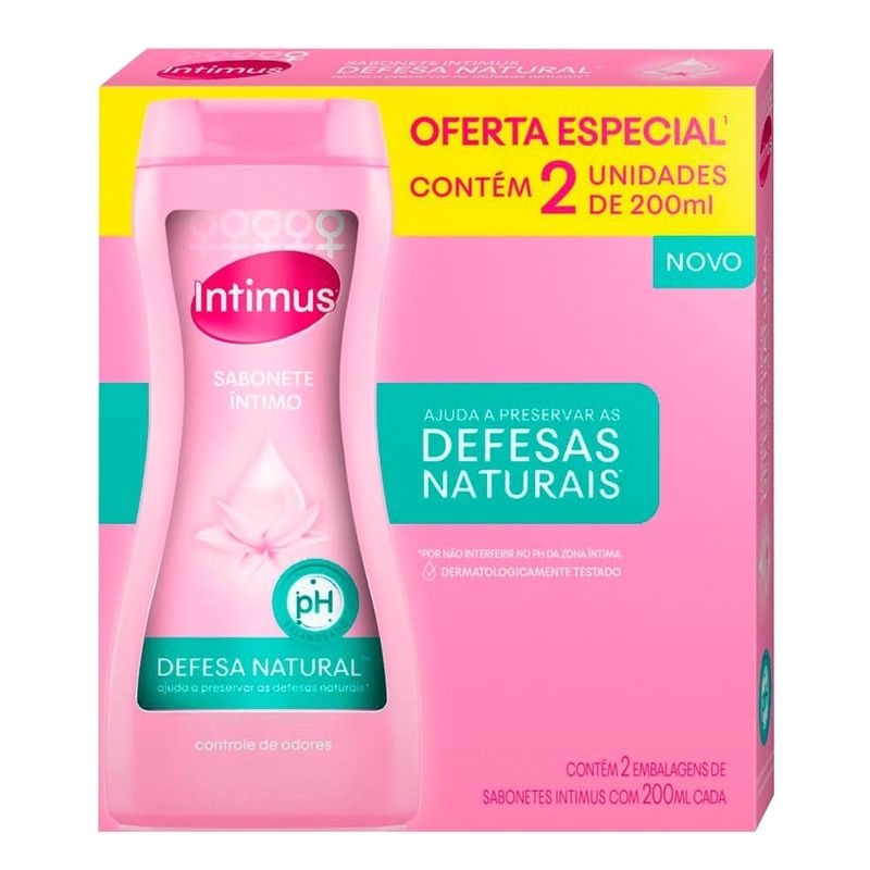 Sabonete-Intimus-Liquido-Defesa-Natural-200ml-2-Unidades Sabonete-Intimus-Liquido-Defesa-Natural-200ml-2-Unidades