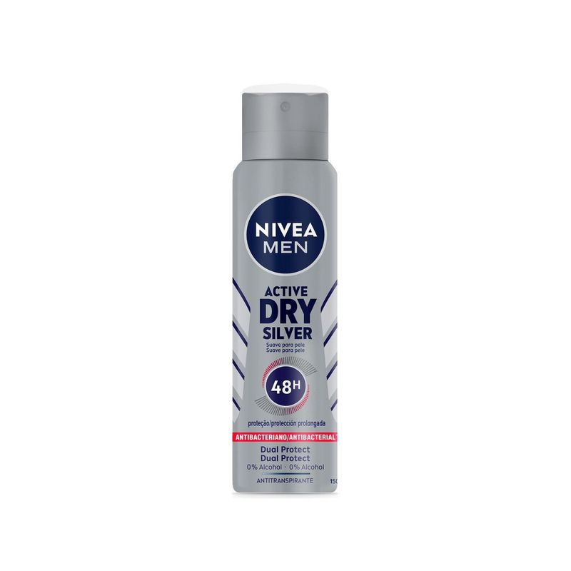 Nivea-Men-Desodorante-Antitranspirante-Aerossol-Silver-Protect-150ml