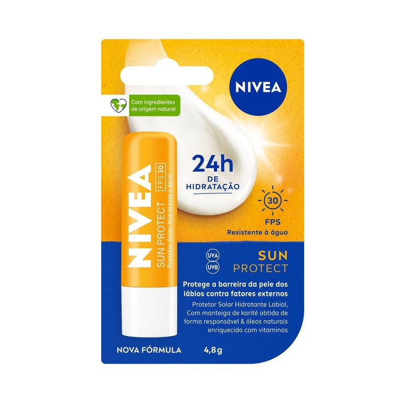 Nivea-Protetor-Solar-Hidratante-Labial-Sun-Protect-FPS-30-48g