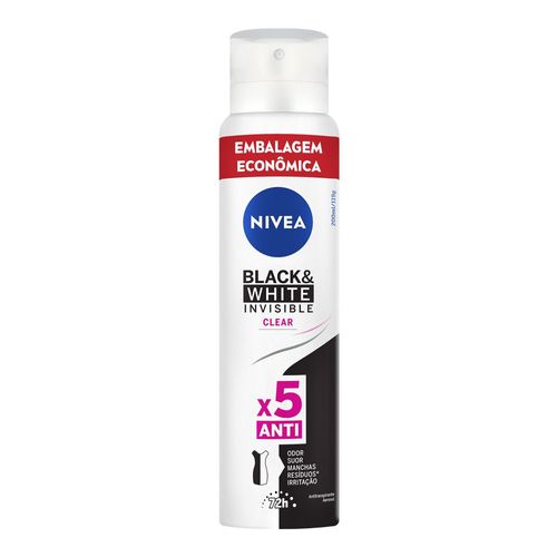 Nivea-Desodorante-Antitranspirante-Aerossol-Invisible-Black-White-Clear-200ml