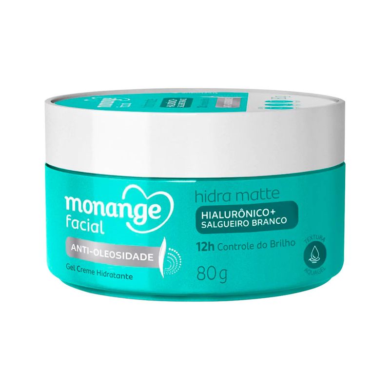 Gel-Creme-Hidratante-Hidra-Matte-Hialuronico-e-Salgueiro-Branco-Monange-80g