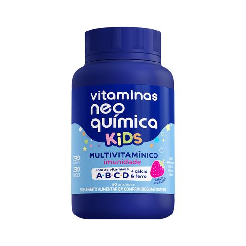 Multivitaminico-Quimica-Kids-Com-60-Comprimidos-Mastigaveis-Morango