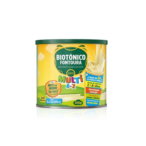 Suplemento-Alimentar-em-Po-Multi-A-Z-Baunilha-Biotonico-Fontoura-300g