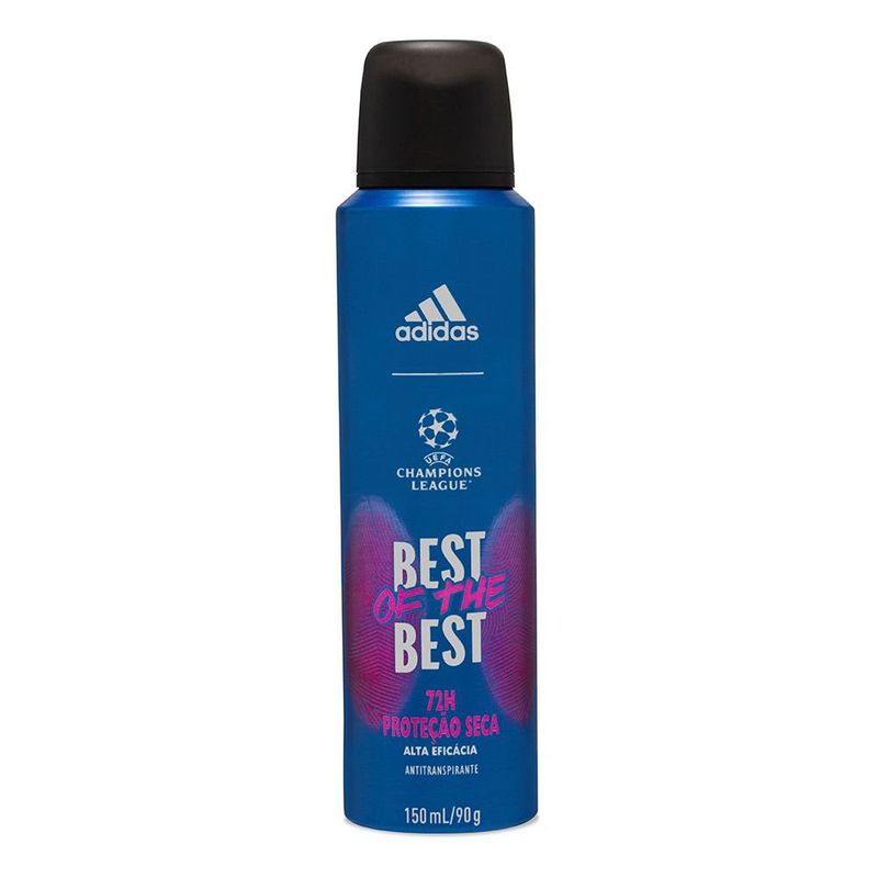 Desodorante Adidas Masculino 150ml Aerosol Best Of The Best farmagora