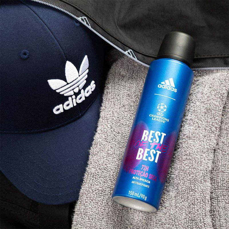 Desodorante Adidas Masculino 150ml Aerosol Best Of The Best farmagora