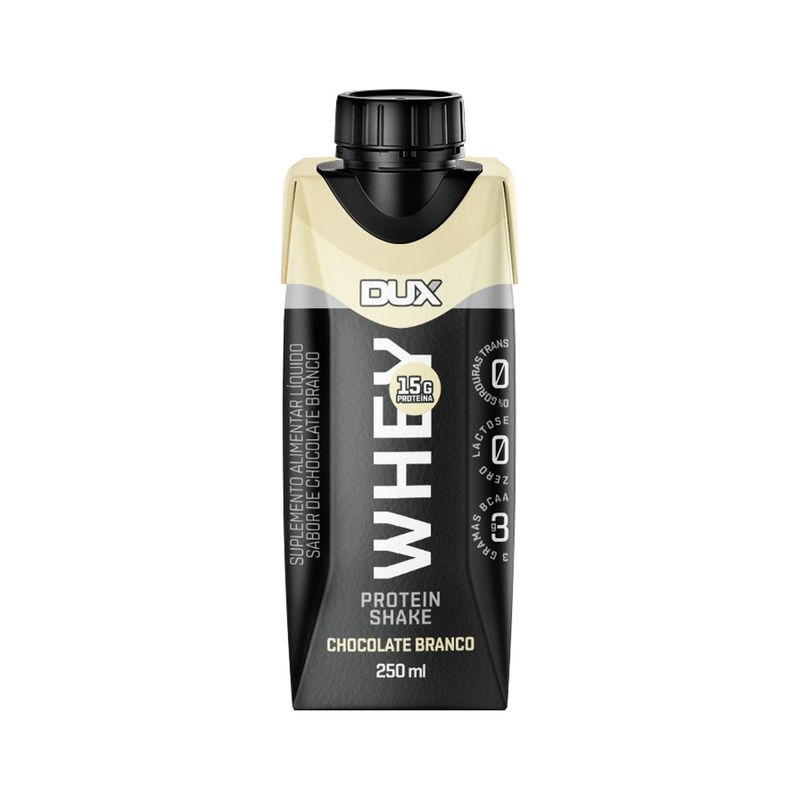 Dux-Whey-Protein-Shake-15g-Chocolate-Branco-250ml