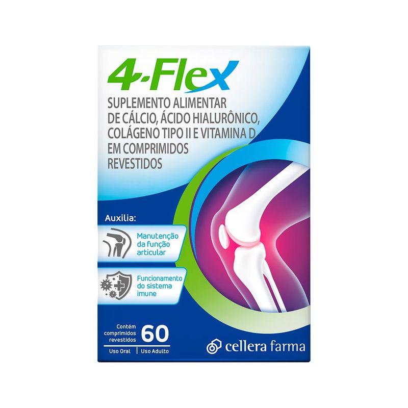 Suplemento-Alimentar-4-flex-Com-60-Comprimidos-Revestidos